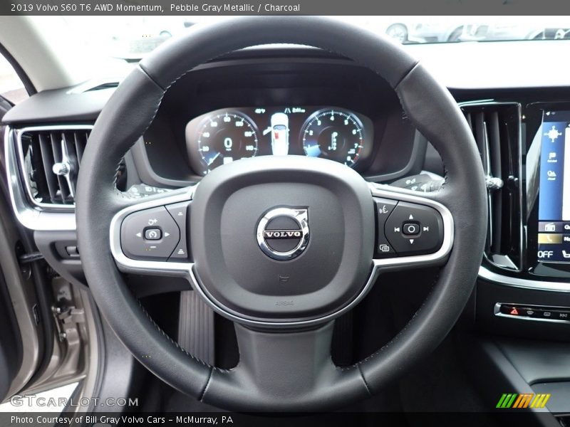  2019 S60 T6 AWD Momentum Steering Wheel
