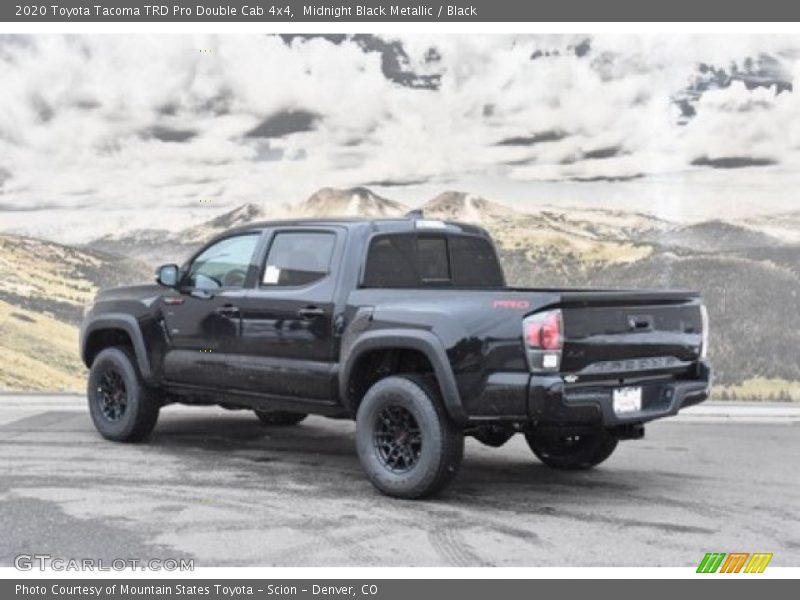 Midnight Black Metallic / Black 2020 Toyota Tacoma TRD Pro Double Cab 4x4