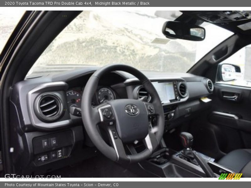 Midnight Black Metallic / Black 2020 Toyota Tacoma TRD Pro Double Cab 4x4