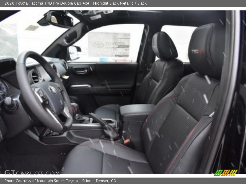 Midnight Black Metallic / Black 2020 Toyota Tacoma TRD Pro Double Cab 4x4