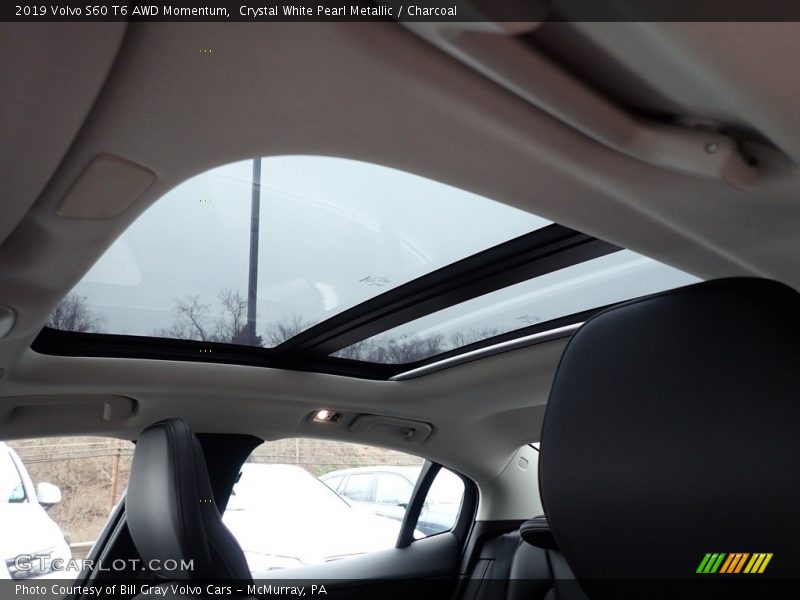 Sunroof of 2019 S60 T6 AWD Momentum