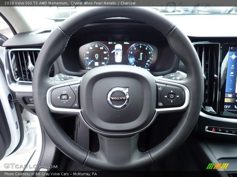  2019 S60 T6 AWD Momentum Steering Wheel