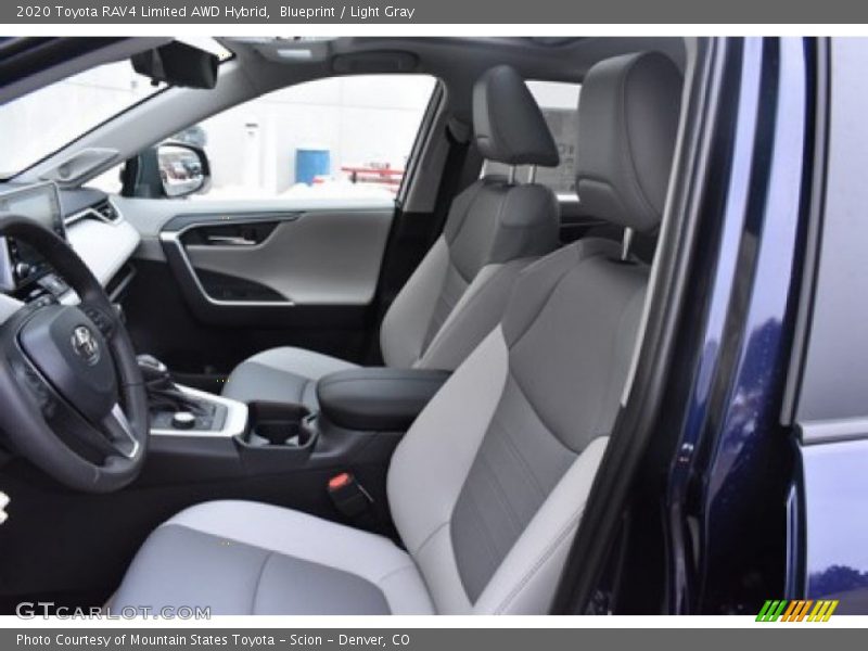 Blueprint / Light Gray 2020 Toyota RAV4 Limited AWD Hybrid