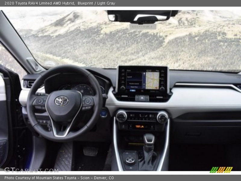 Blueprint / Light Gray 2020 Toyota RAV4 Limited AWD Hybrid
