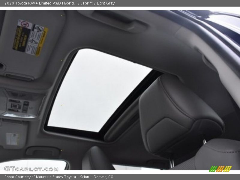 Blueprint / Light Gray 2020 Toyota RAV4 Limited AWD Hybrid
