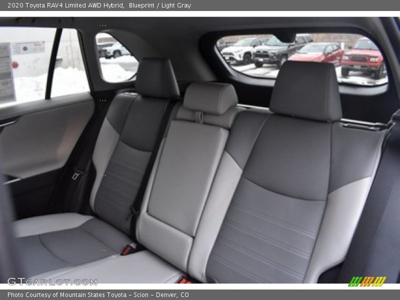 Blueprint / Light Gray 2020 Toyota RAV4 Limited AWD Hybrid