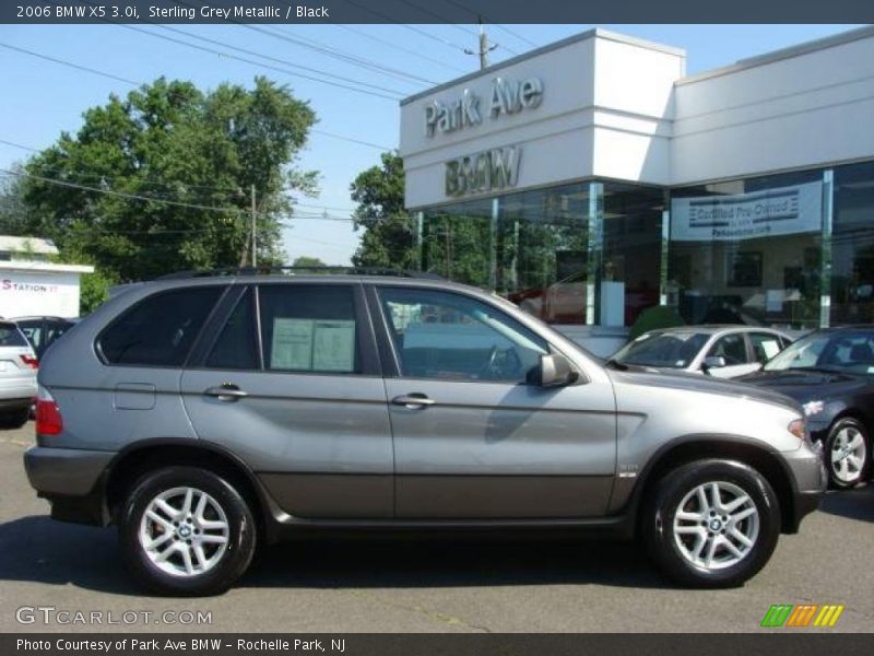 Sterling Grey Metallic / Black 2006 BMW X5 3.0i