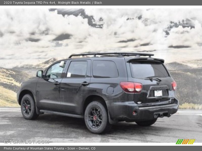 Midnight Black Metallic / Black 2020 Toyota Sequoia TRD Pro 4x4