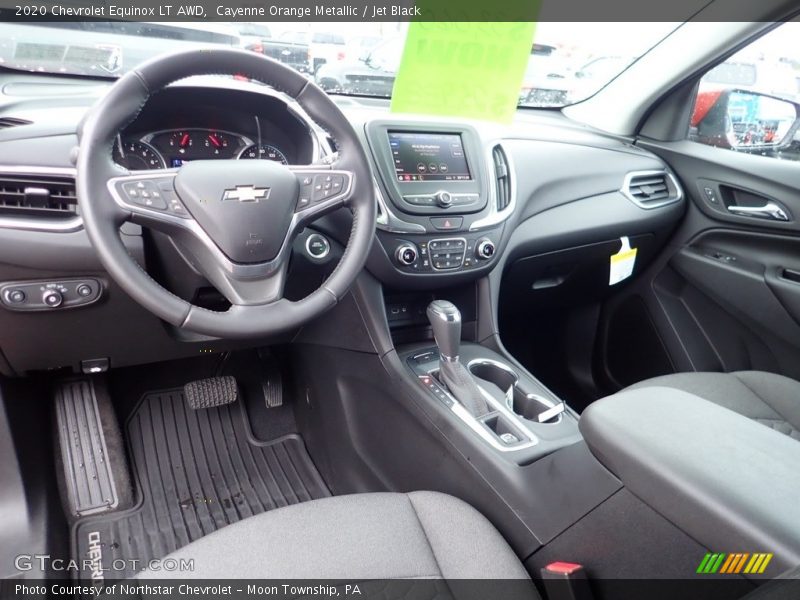 Cayenne Orange Metallic / Jet Black 2020 Chevrolet Equinox LT AWD