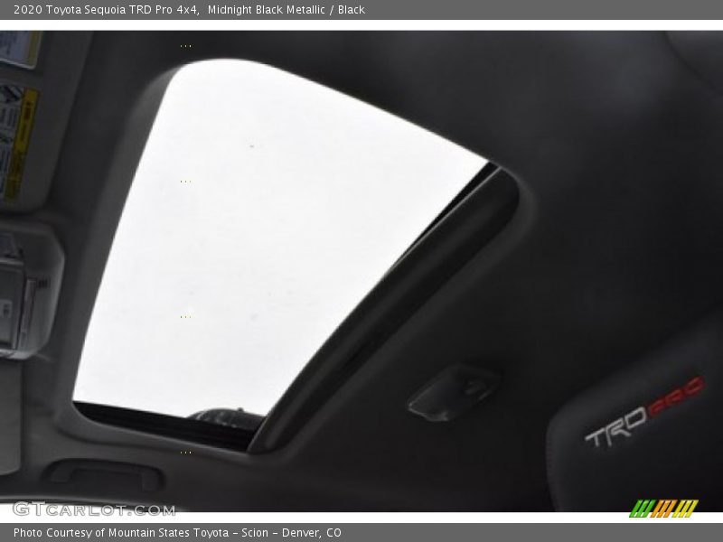 Midnight Black Metallic / Black 2020 Toyota Sequoia TRD Pro 4x4