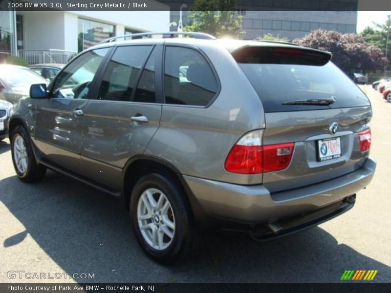Sterling Grey Metallic / Black 2006 BMW X5 3.0i