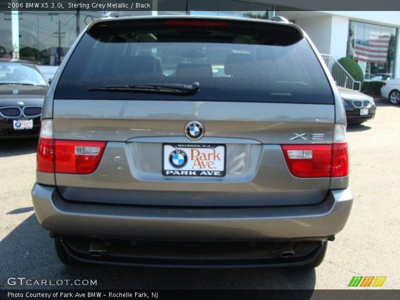 Sterling Grey Metallic / Black 2006 BMW X5 3.0i