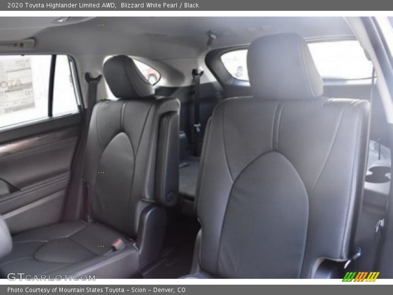 Blizzard White Pearl / Black 2020 Toyota Highlander Limited AWD