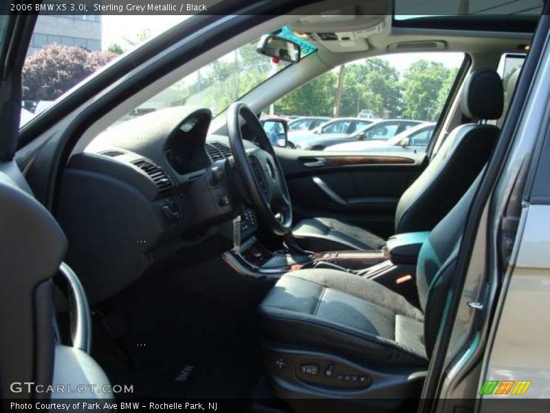 Sterling Grey Metallic / Black 2006 BMW X5 3.0i