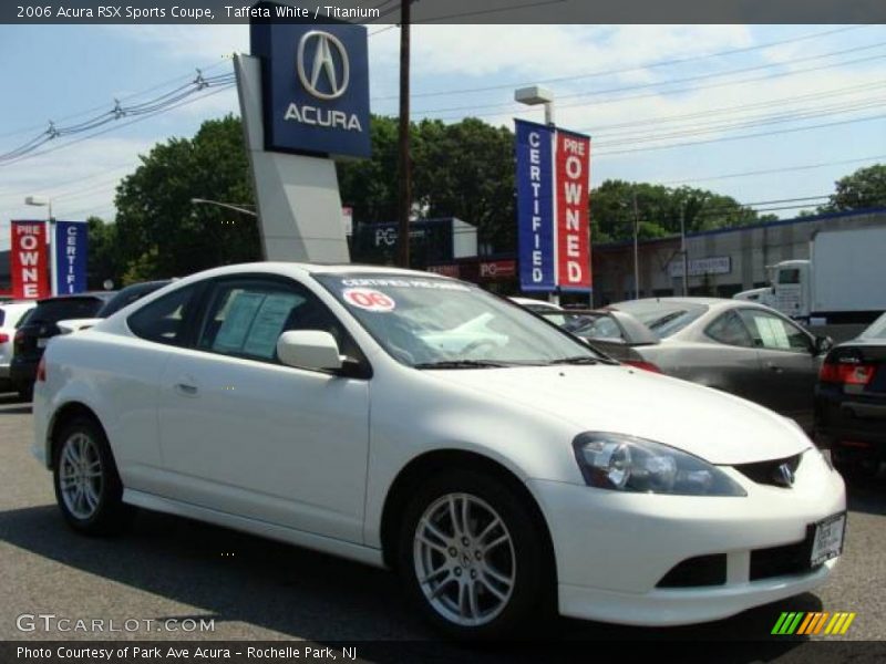 Taffeta White / Titanium 2006 Acura RSX Sports Coupe