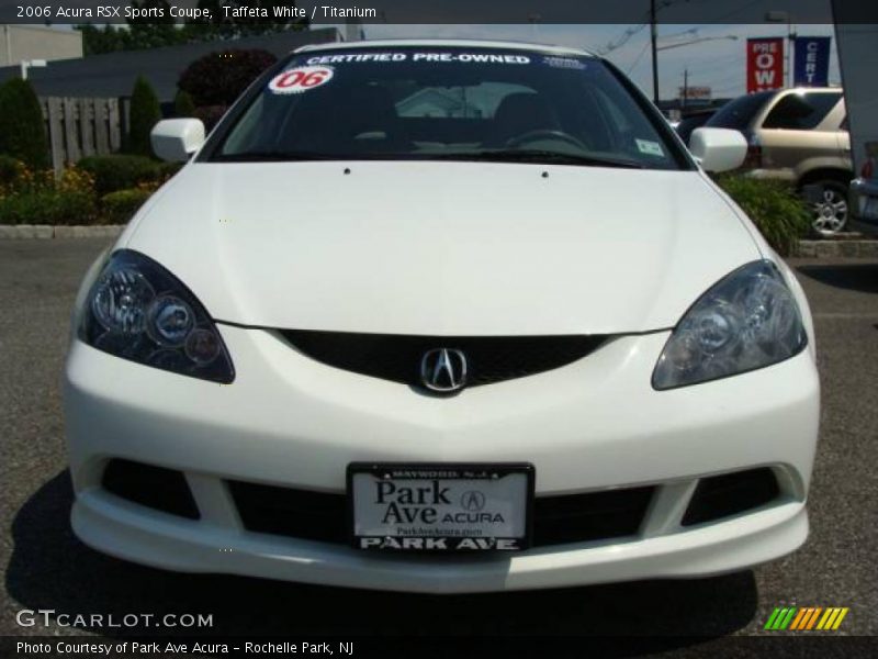 Taffeta White / Titanium 2006 Acura RSX Sports Coupe