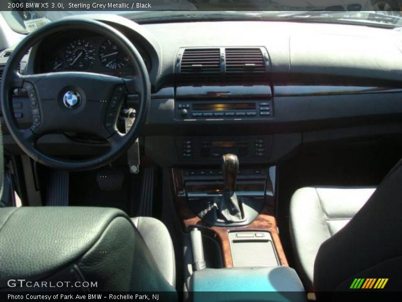 Sterling Grey Metallic / Black 2006 BMW X5 3.0i