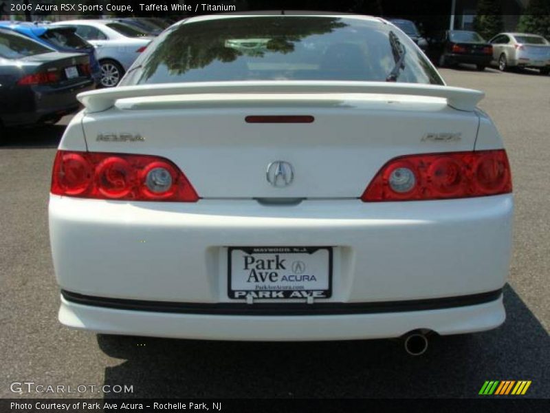 Taffeta White / Titanium 2006 Acura RSX Sports Coupe