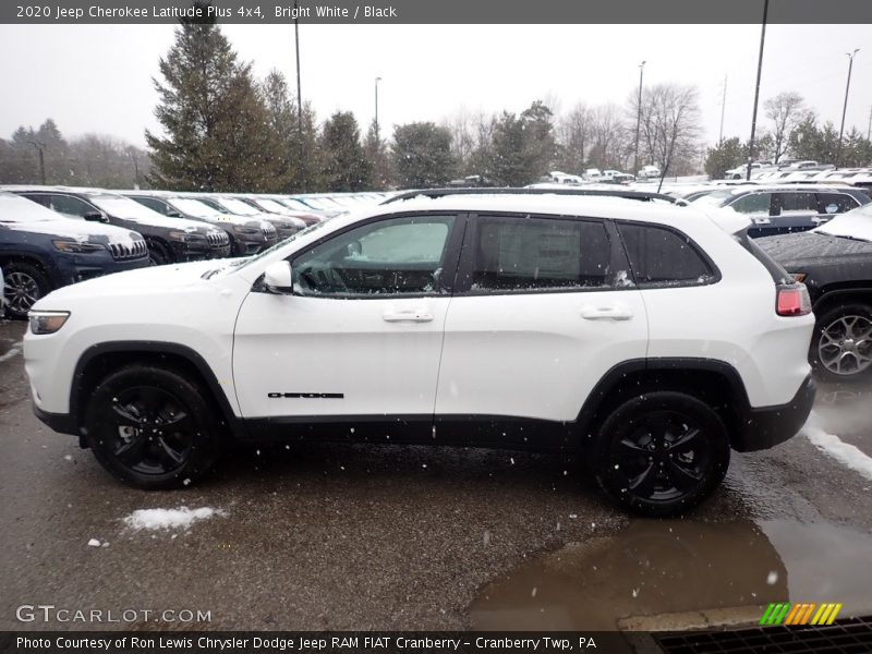 Bright White / Black 2020 Jeep Cherokee Latitude Plus 4x4
