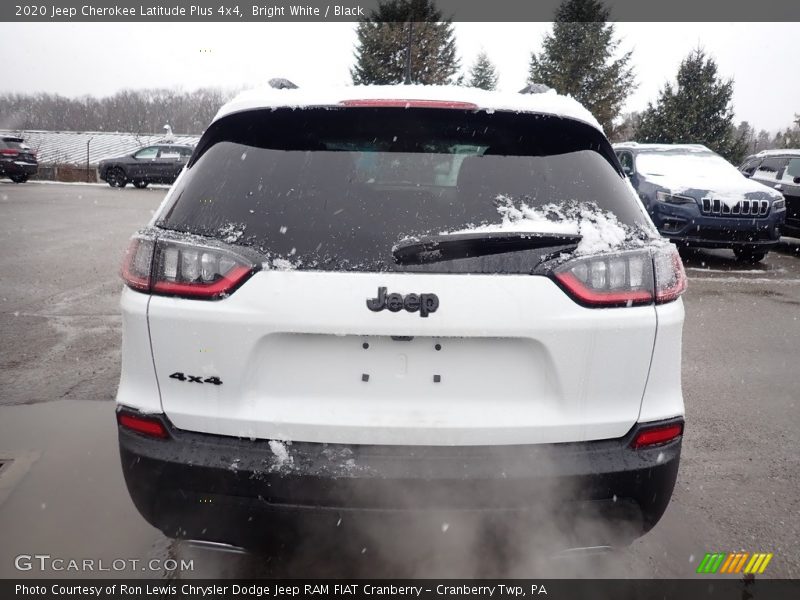 Bright White / Black 2020 Jeep Cherokee Latitude Plus 4x4