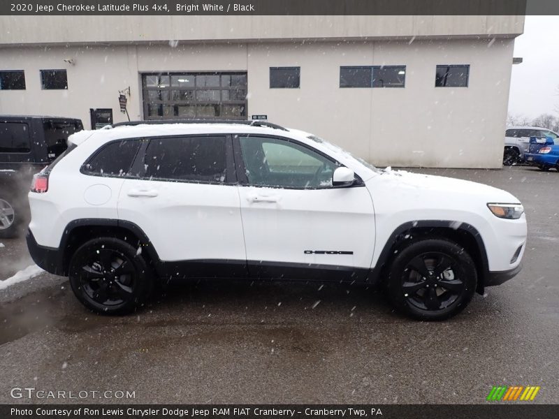 Bright White / Black 2020 Jeep Cherokee Latitude Plus 4x4