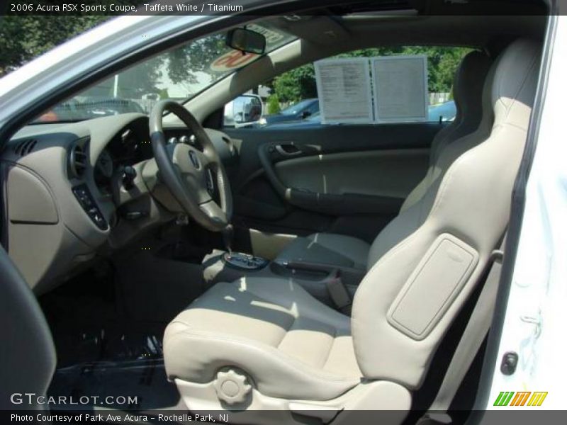 Taffeta White / Titanium 2006 Acura RSX Sports Coupe