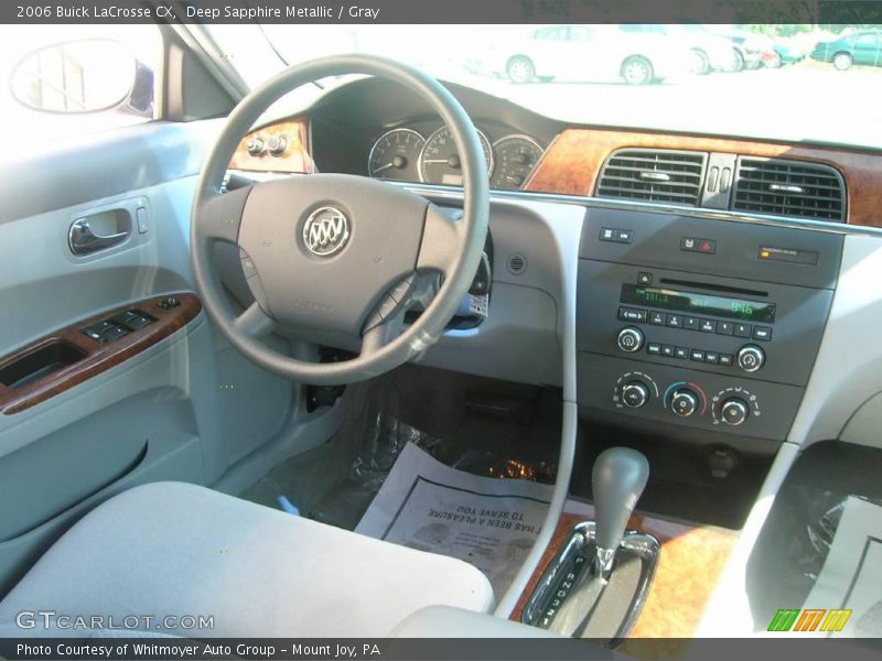 Deep Sapphire Metallic / Gray 2006 Buick LaCrosse CX