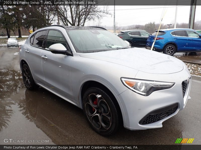 Front 3/4 View of 2020 Stelvio TI AWD