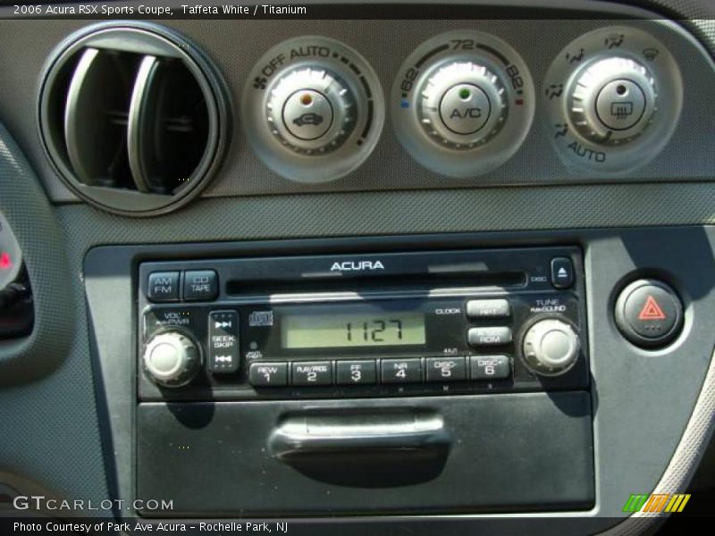 Taffeta White / Titanium 2006 Acura RSX Sports Coupe