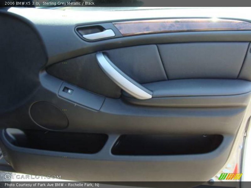 Sterling Grey Metallic / Black 2006 BMW X5 3.0i