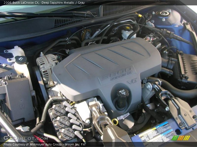 Deep Sapphire Metallic / Gray 2006 Buick LaCrosse CX