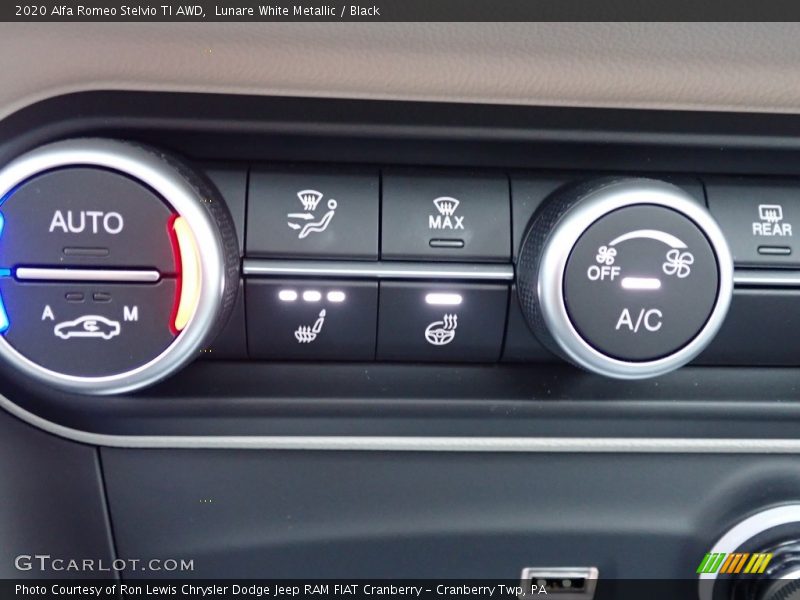 Controls of 2020 Stelvio TI AWD