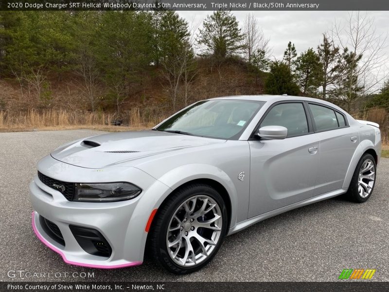 Front 3/4 View of 2020 Charger SRT Hellcat Widebody Daytona 50th Anniversary