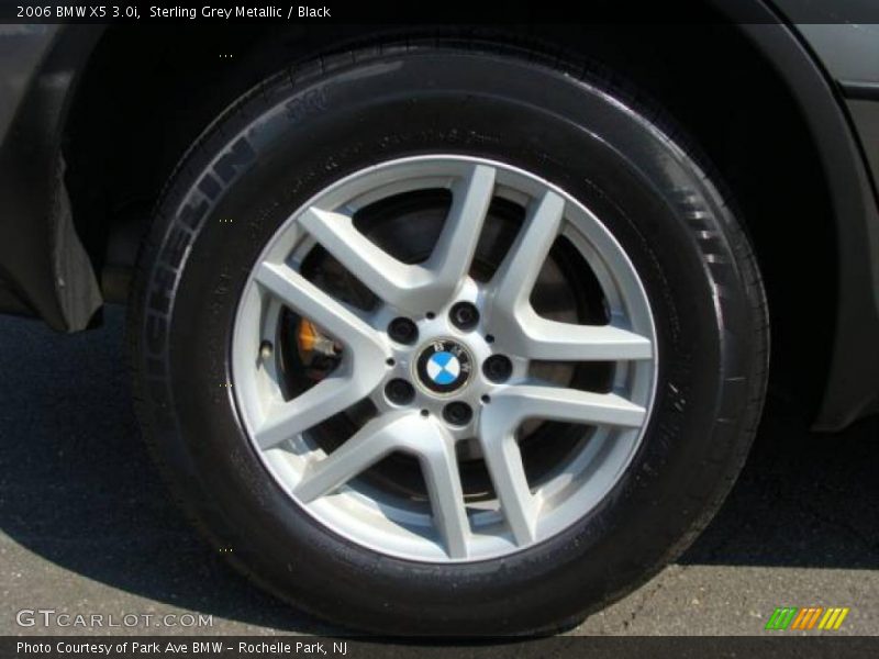 Sterling Grey Metallic / Black 2006 BMW X5 3.0i