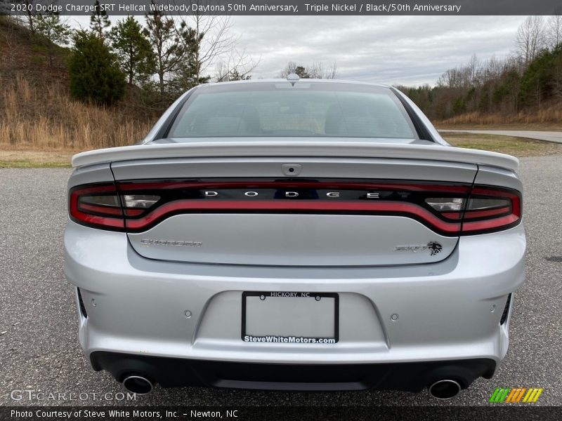 Triple Nickel / Black/50th Anniversary 2020 Dodge Charger SRT Hellcat Widebody Daytona 50th Anniversary