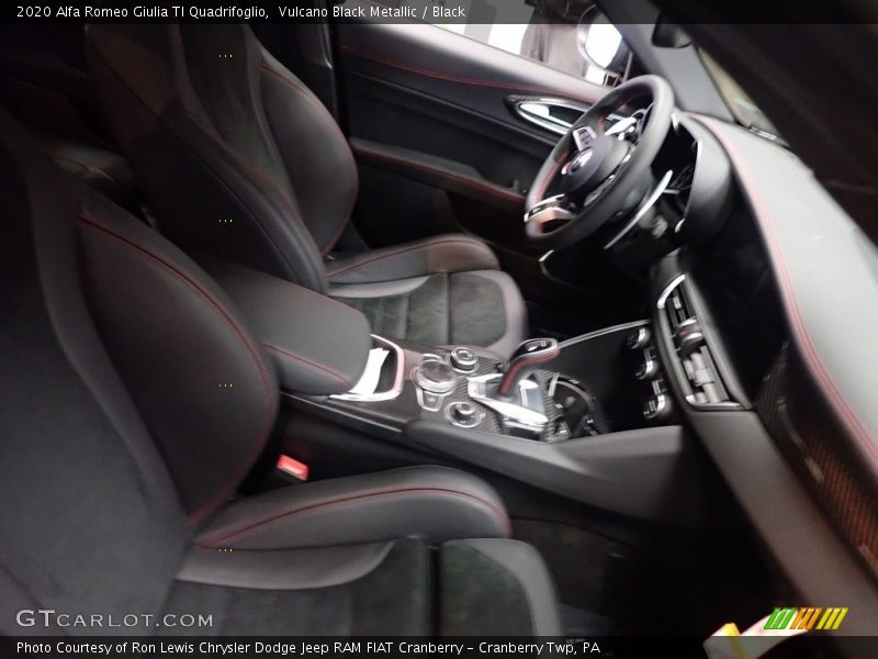 Front Seat of 2020 Giulia TI Quadrifoglio