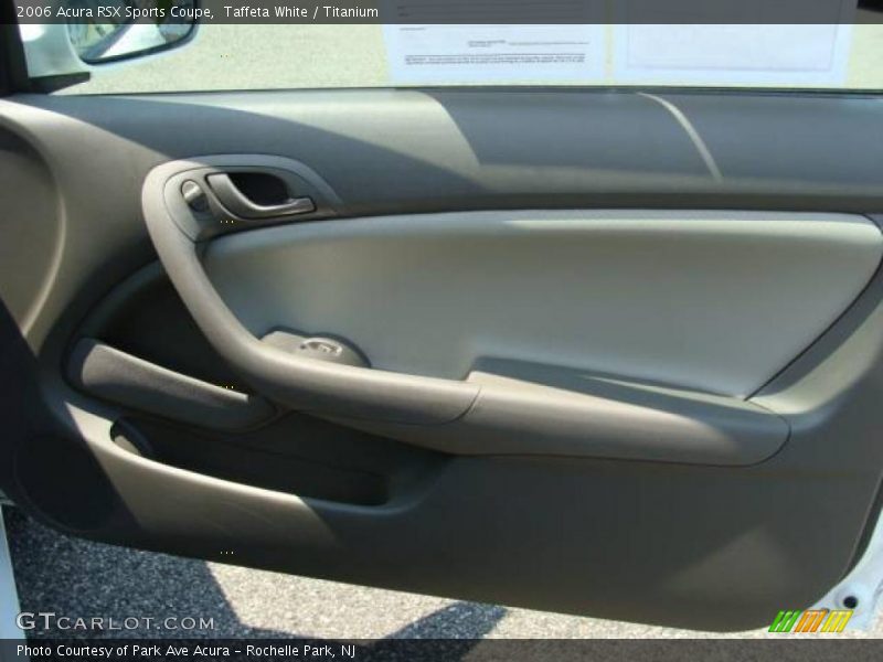 Taffeta White / Titanium 2006 Acura RSX Sports Coupe