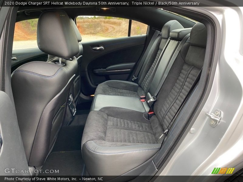 Rear Seat of 2020 Charger SRT Hellcat Widebody Daytona 50th Anniversary