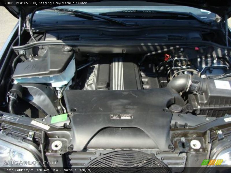 Sterling Grey Metallic / Black 2006 BMW X5 3.0i