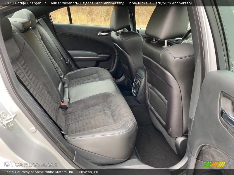 Rear Seat of 2020 Charger SRT Hellcat Widebody Daytona 50th Anniversary