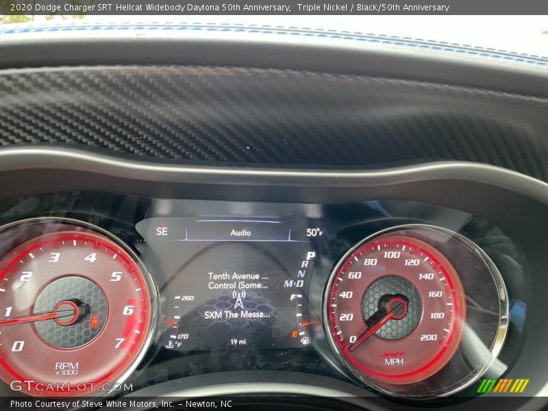  2020 Charger SRT Hellcat Widebody Daytona 50th Anniversary SRT Hellcat Widebody Daytona 50th Anniversary Gauges