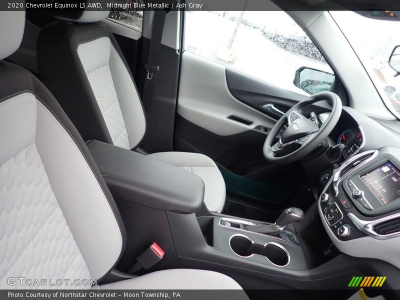 Midnight Blue Metallic / Ash Gray 2020 Chevrolet Equinox LS AWD