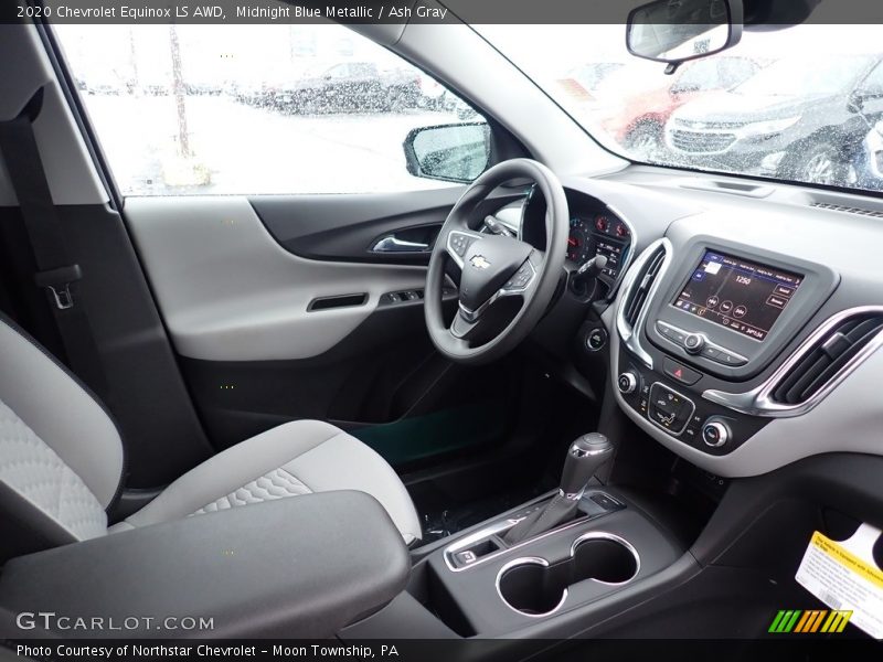 Midnight Blue Metallic / Ash Gray 2020 Chevrolet Equinox LS AWD