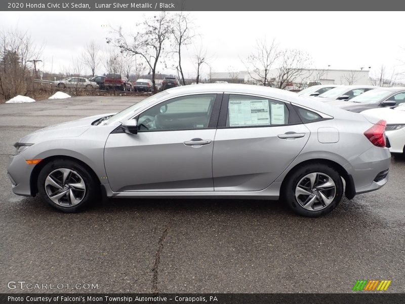  2020 Civic LX Sedan Lunar Silver Metallic