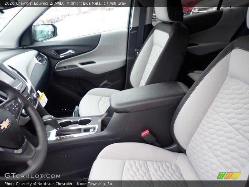 Midnight Blue Metallic / Ash Gray 2020 Chevrolet Equinox LS AWD