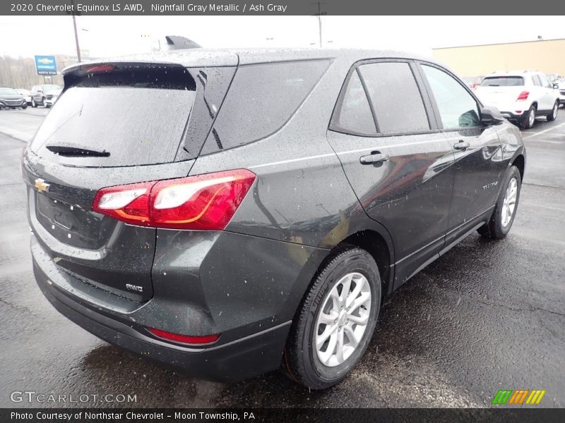 Nightfall Gray Metallic / Ash Gray 2020 Chevrolet Equinox LS AWD