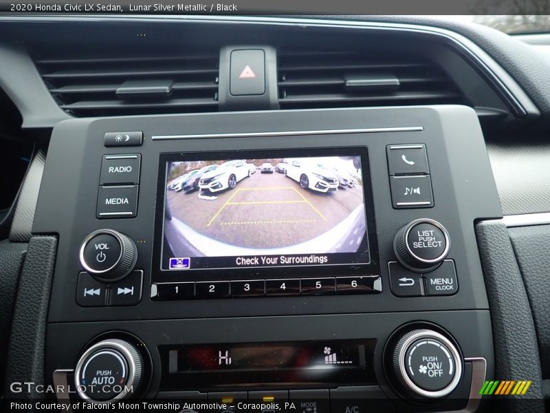 Controls of 2020 Civic LX Sedan
