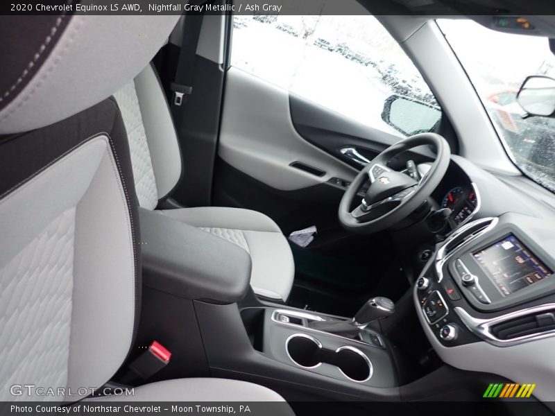 Nightfall Gray Metallic / Ash Gray 2020 Chevrolet Equinox LS AWD