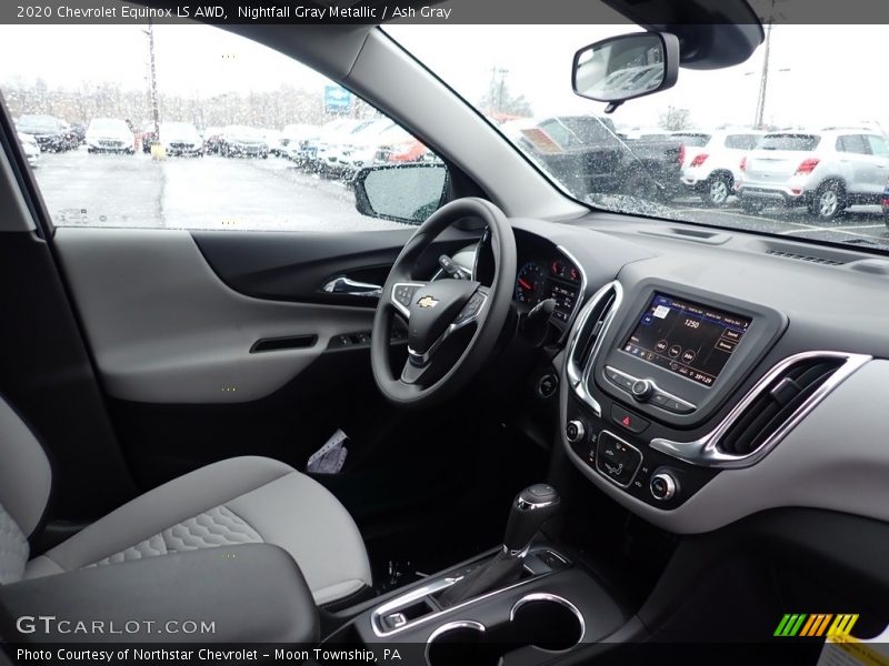Nightfall Gray Metallic / Ash Gray 2020 Chevrolet Equinox LS AWD