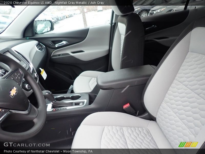 Nightfall Gray Metallic / Ash Gray 2020 Chevrolet Equinox LS AWD